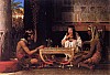 Sir Lawrence Alma-Tadema - Joueurs d'echecs egyptiens.JPG